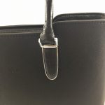 WENA Karen női fekete rostbőr válltáska