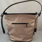 KONSTANC rosé Karen női rostbőr válltáska