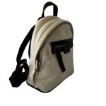 MACKY krém David Jones vászon és műbőr női hátitáska