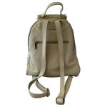 PATRIZIA bézs Olasz bőr női hátitáska