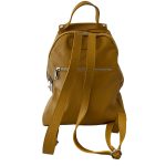 PATRIZIA okkersárga Olasz bőr női hátitáska