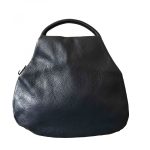 MILA kicsi sötétkék Olasz bőr női divattáska