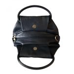 MILA kicsi sötétkék Olasz bőr női divattáska