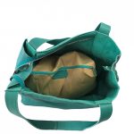 MATTEO türkíz zöld Olasz bőr női válltáska