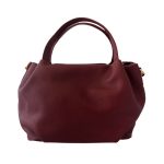 LIVI bordó Olasz bőr női kézitáska