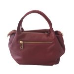 LIVI bordó Olasz bőr női kézitáska