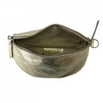 LUCY arany Olasz bőr női kicsi övtáska