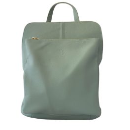 JULIETTA mentazöld Olasz bőr női hátitáska