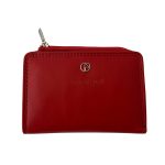 NAZARENO bordó Olasz bőr női pénztárca
