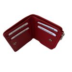 NAZARENO bordó Olasz bőr női pénztárca