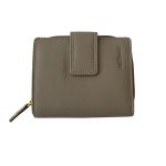 BLANCO világos szürke Olasz bőr női pénztárca