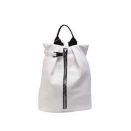 ELVIS fehér Chiara női rostbőr hátitáska