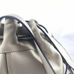 MITA női olasz bőr homokszínű divattáska