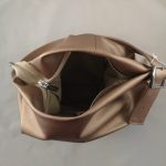 NIA rosé és színes piton mintás Chiara női rostbőr válltáska