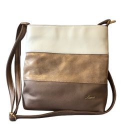 BETI rosé arany Karen rostbőr női oldaltáska